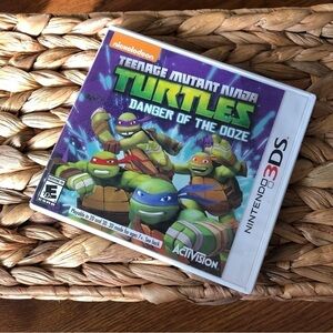 Teenage Mutant Ninja Turtles: Danger of the Ooze video game for Nintendo 3DS